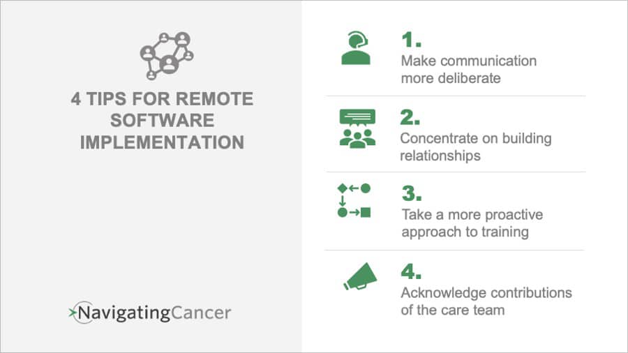 Technology project on hold due to the pandemic? Here are four tips for successful implementation.